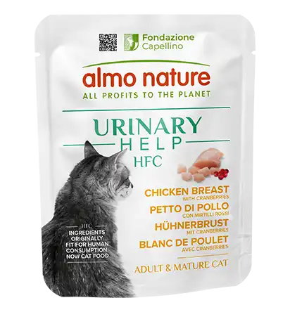 ALMO NATURE Cat HFC URINARY HELP Chicken breast with cranberries