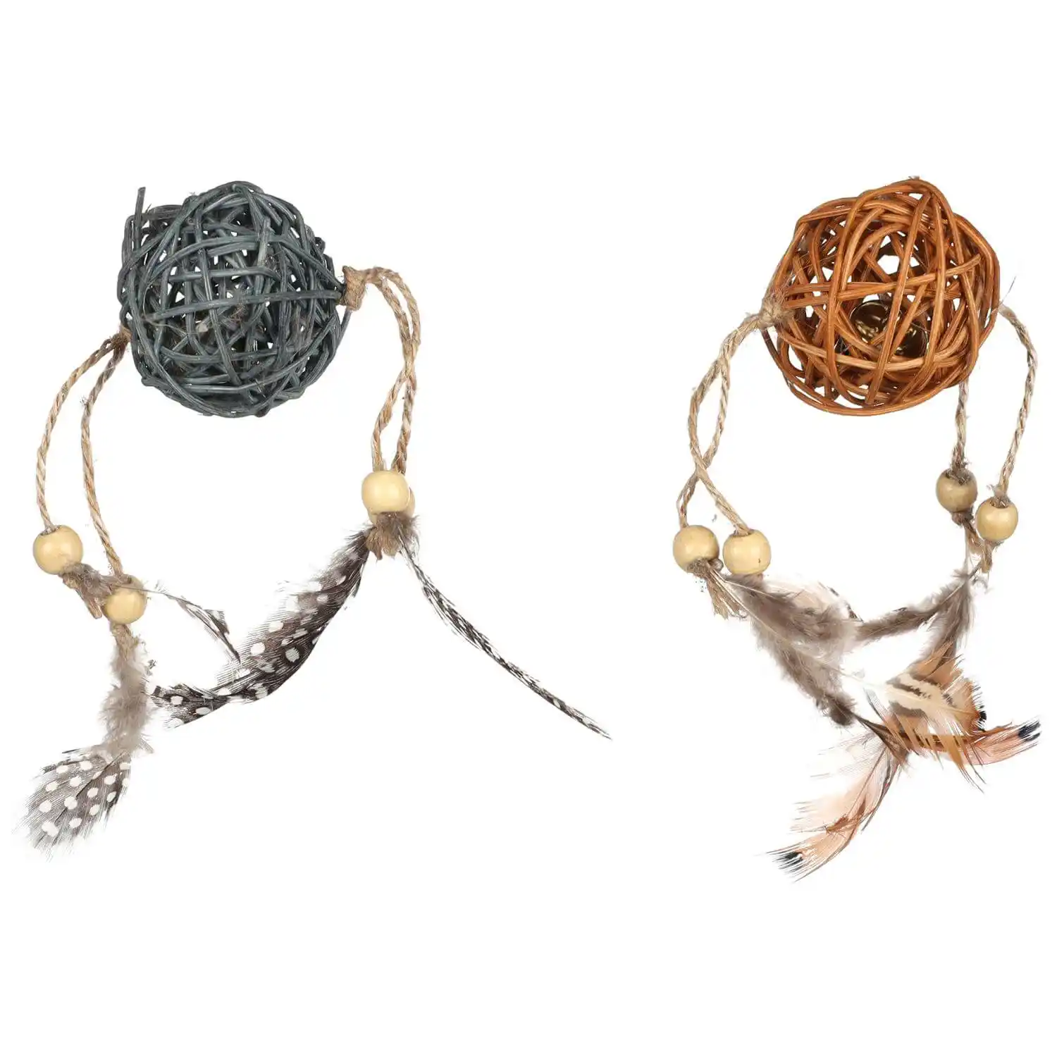 Flamingo игрушка ротанговая CHAYENNE WICKER BALL 5cm