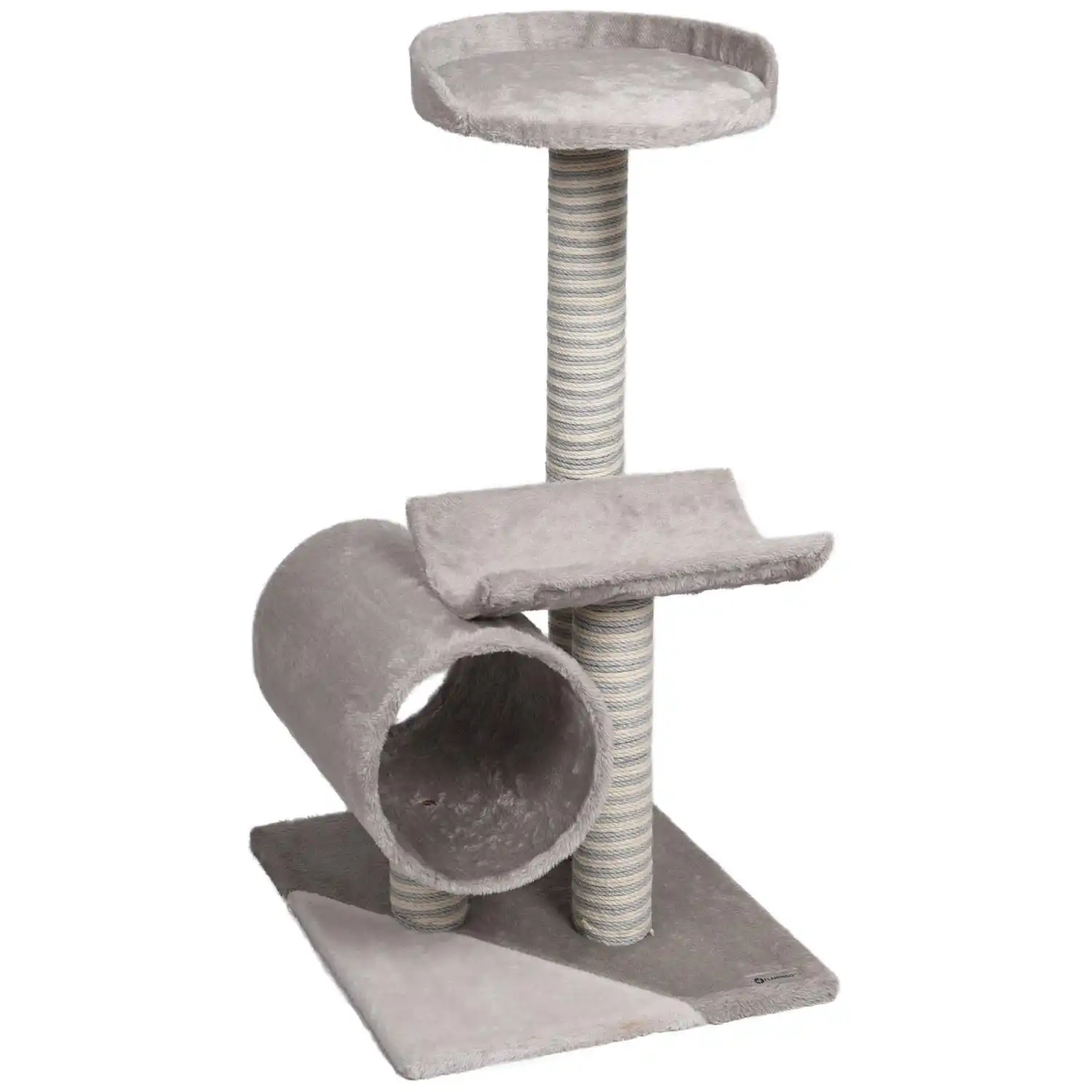 Flamingo Когтеточка BURT Grey 45x40x77cm