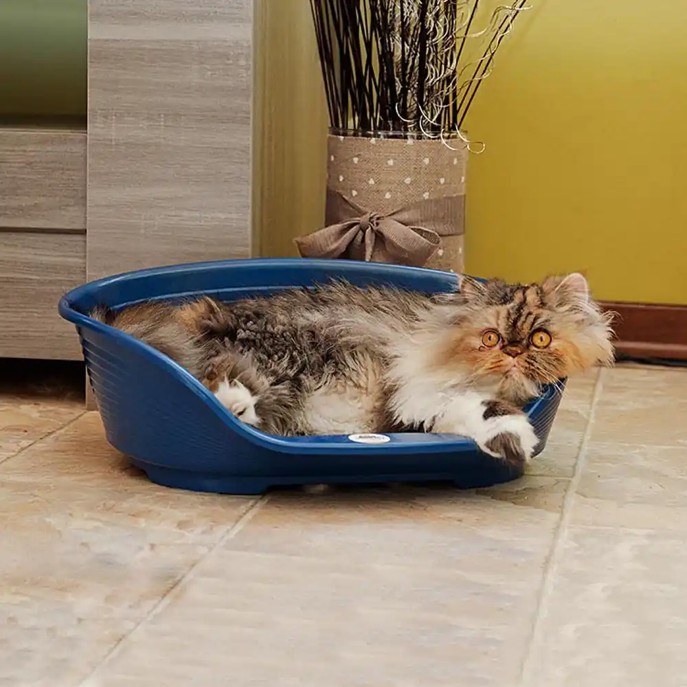 FERPLAST Лежак SIESTA DELUXE 4 Blue