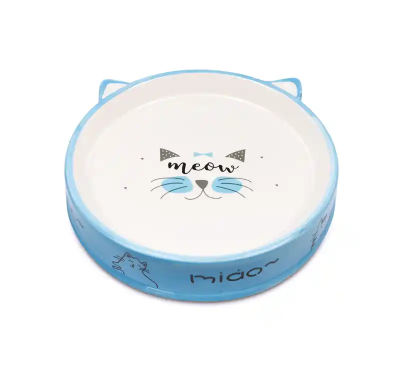 RECORD миска керамическая MIAO M Blue 120ml