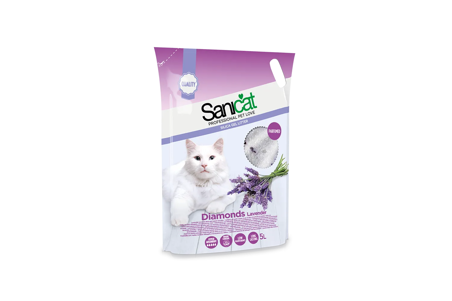 Cumpara  Umpluturi - SANICAT DIAMONDS LAVANDA 5L..