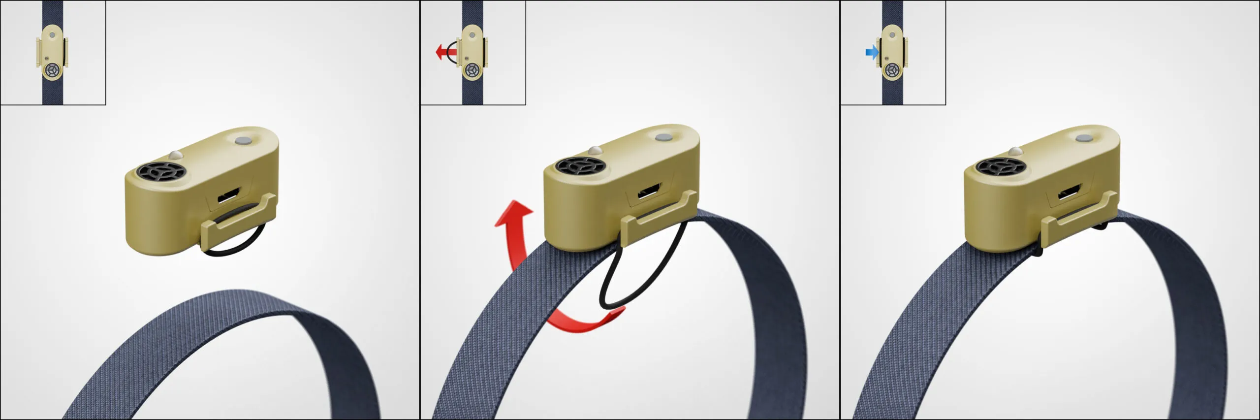 Repelător ultrasonic pentru purici și căpușe TICKLESS MINI CAT Negru