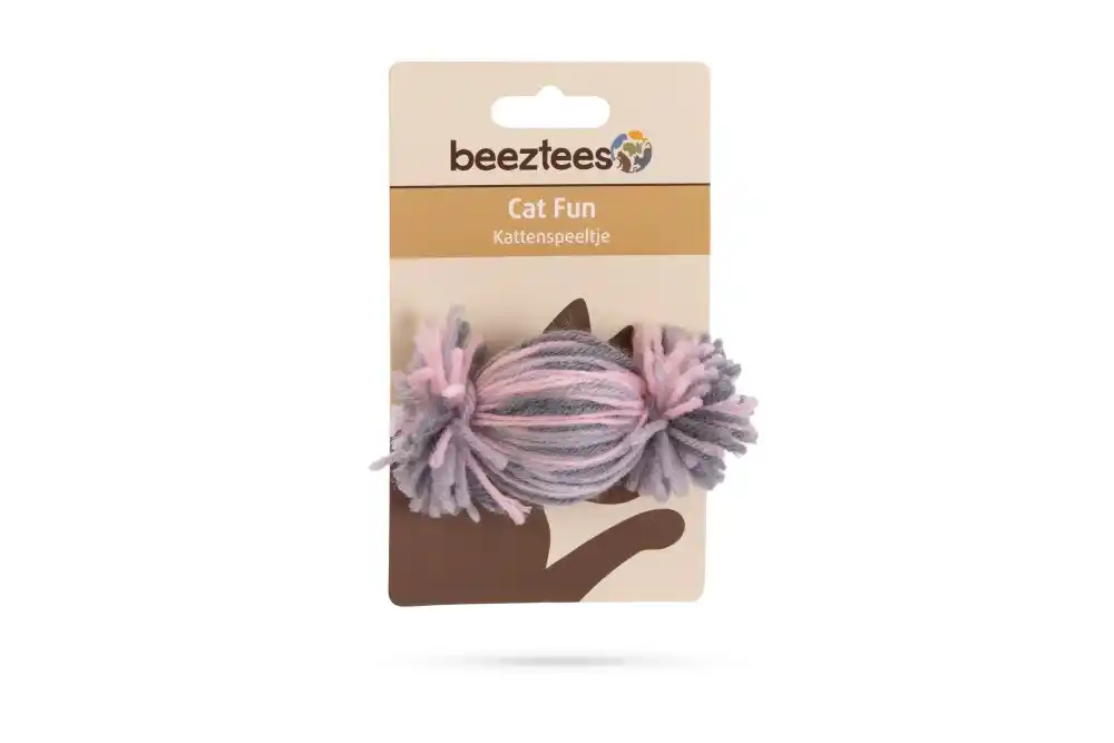 BEEZTEES веревочная игрушка для кошек TOFFEE BALL TOFFY