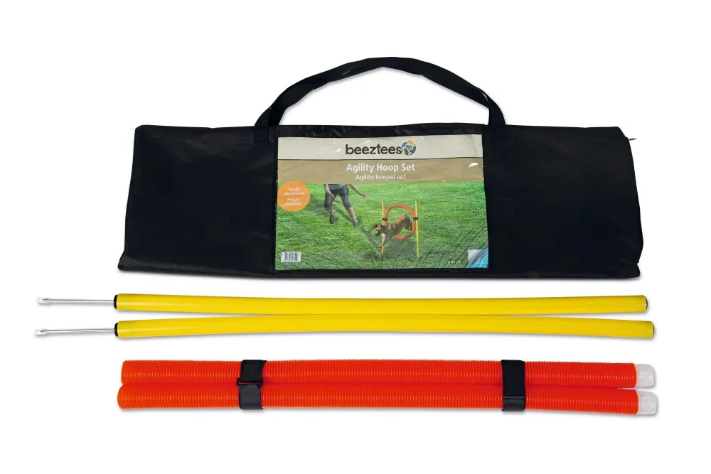 Cumpara  Coliere de dresaj și de dezvoltare - BEEZTEES обруч спортивный AGILITY HOOP SET..