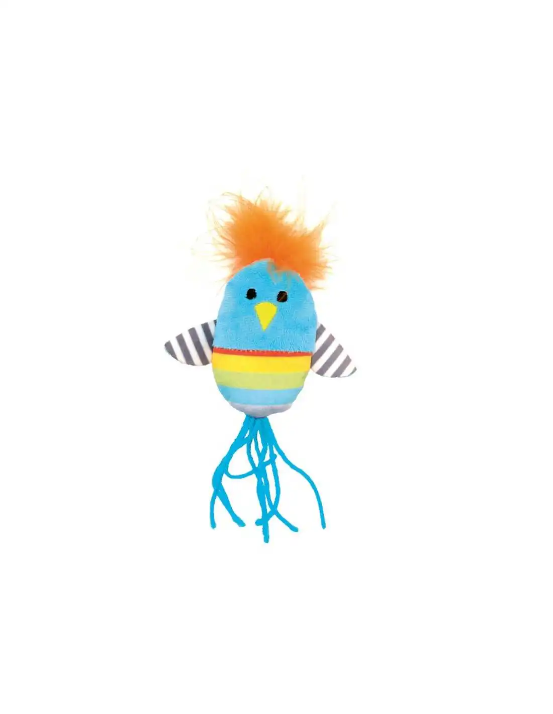 Jucarie din pluș pentru pisici Arlecchino Bird