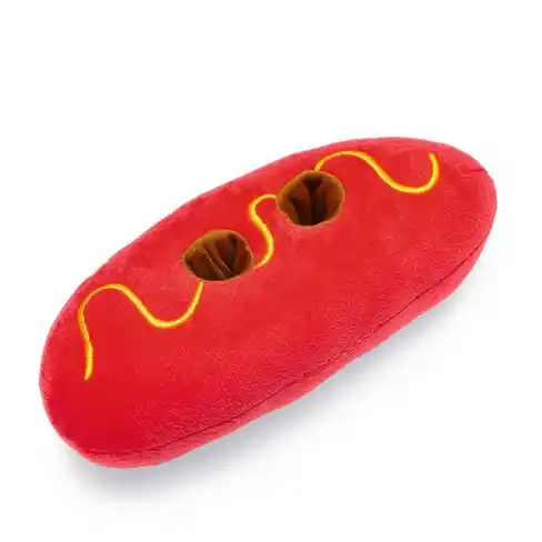 BEEZTEES плюшевая игрушка для собак BBQ Fork + Sausage