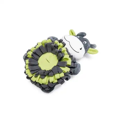 BZ jucarie din plus pentru caine Hide and Seek Cow