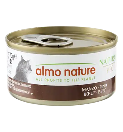 Almo Nature Cat HFC can Natural Beef