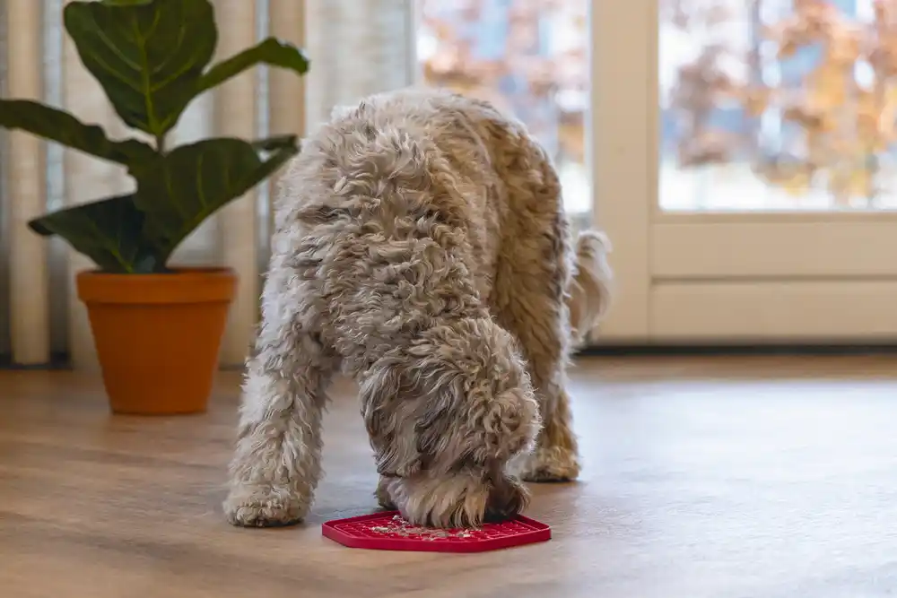 Covoraș alimentar din silicon BZ HEXAGON roz 23x20cm