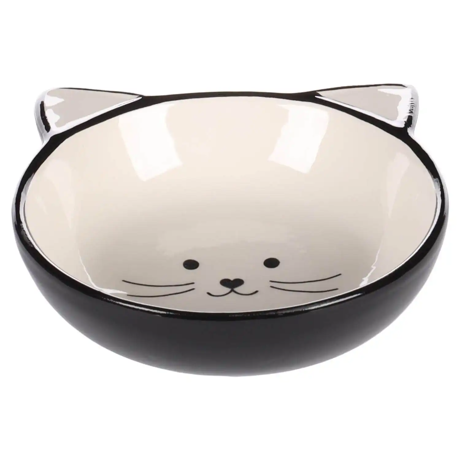 Купить  Керамические миски - Миска керамическая CAT KAJO Black/White 280ml..