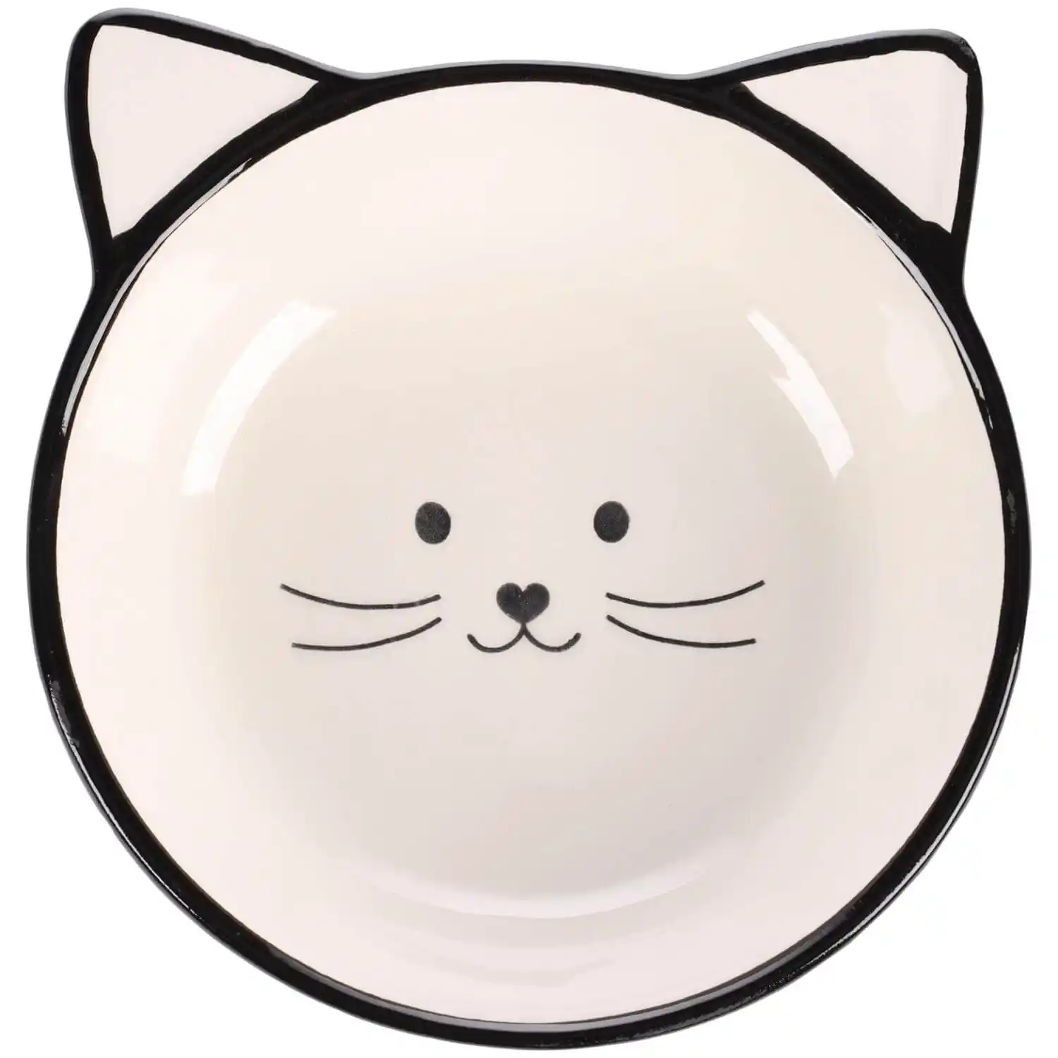 Миска керамическая CAT KAJO Black/White 280ml