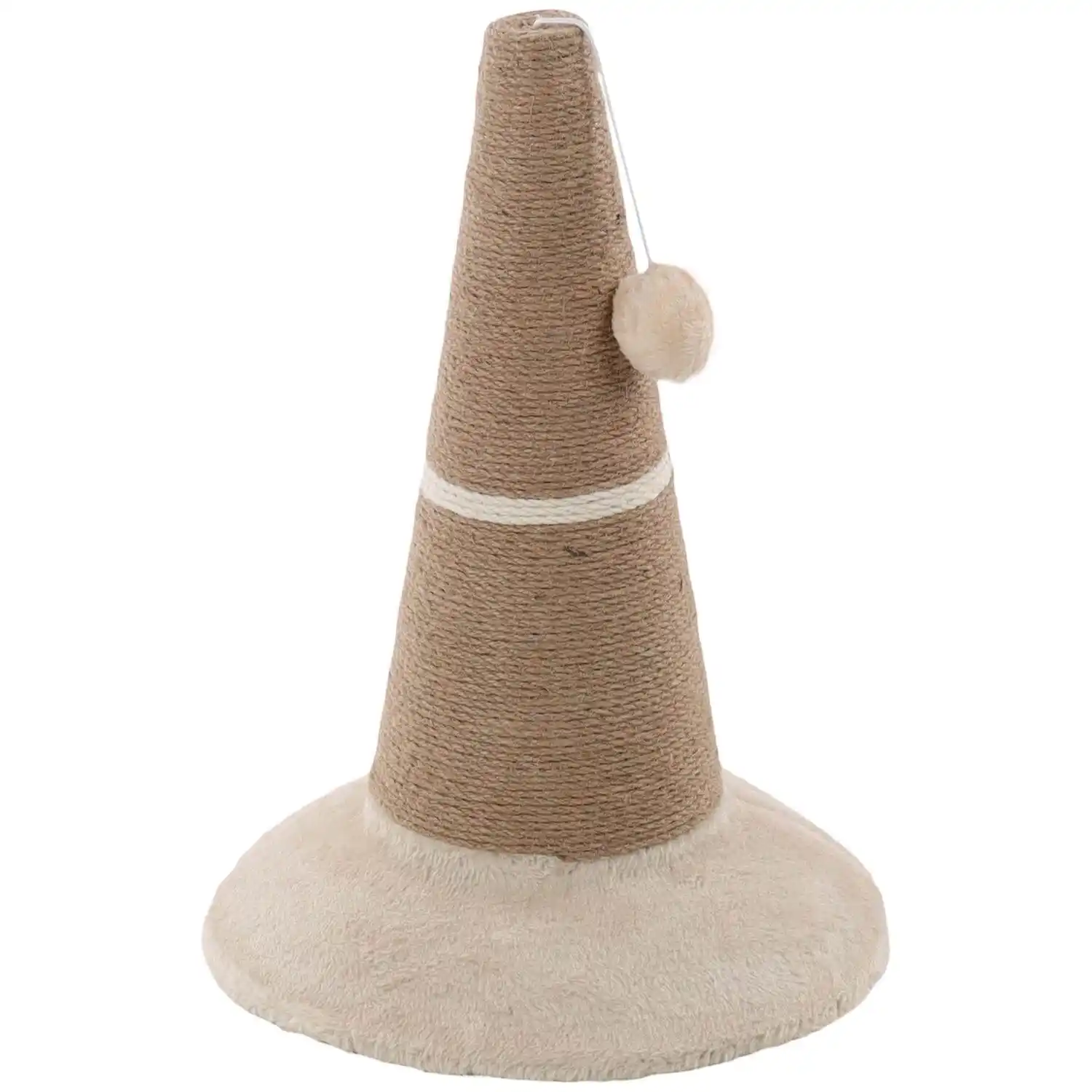 Flamingo когтеточка-конус EDDIE Brown/White 33x45cm