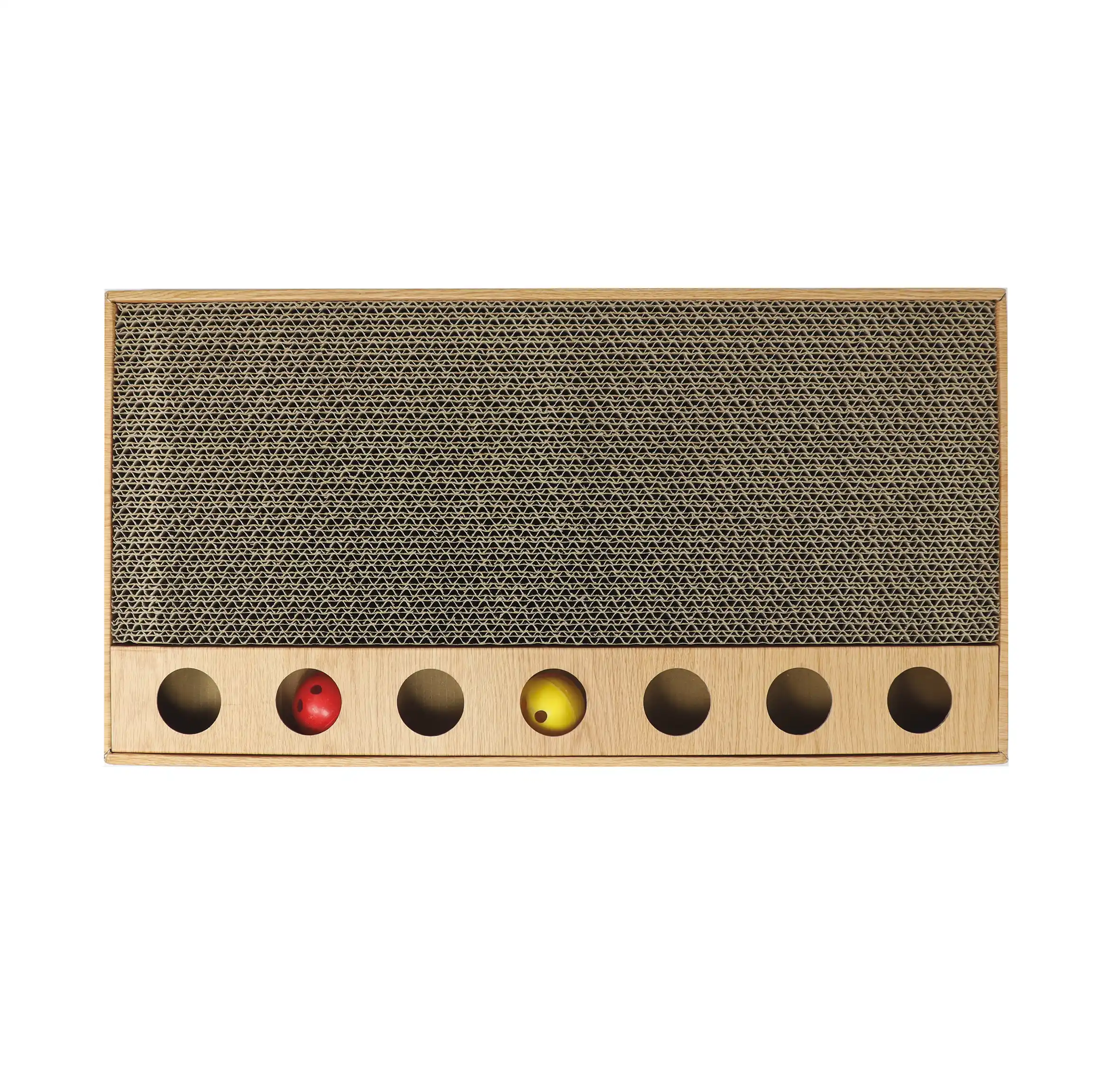 Когтеточка картонная RECORD-CARDBOARD WITH BALLS