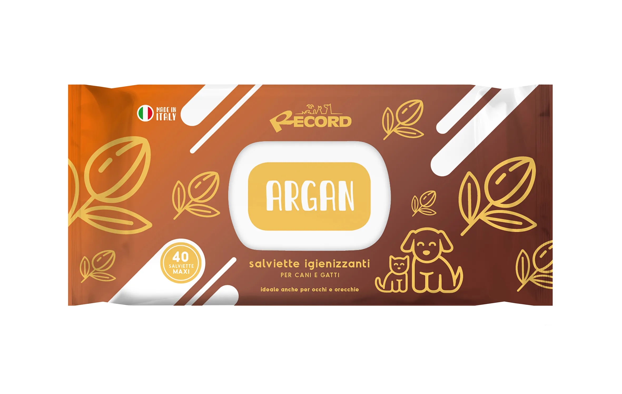 Салфетки RECORD Maxi Argan 40pcs