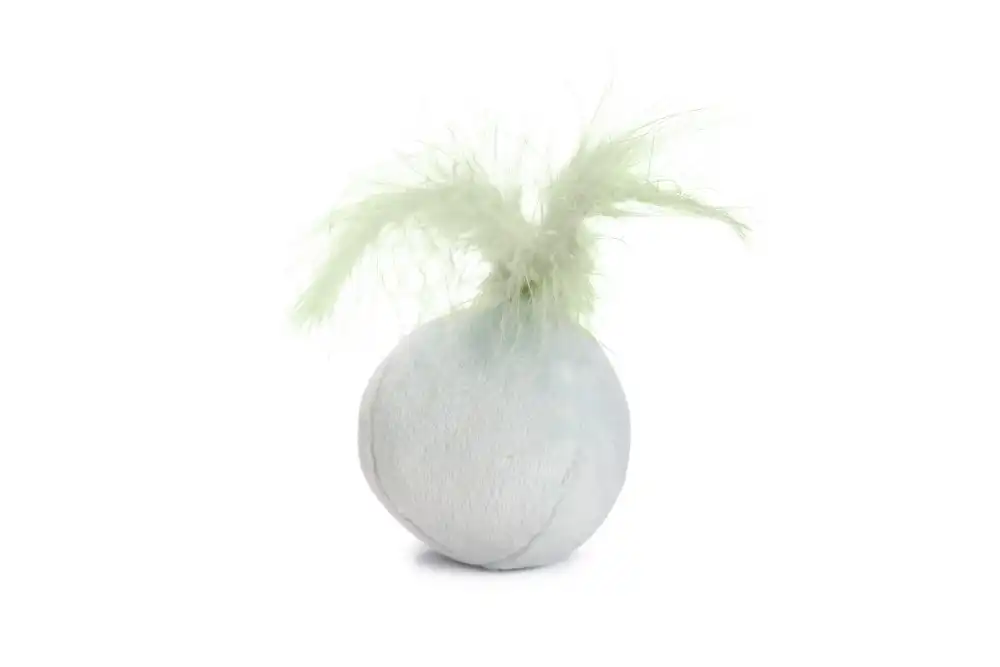 BEEZTEES плюшевый мяч с перьями RIZO Mint 5cm