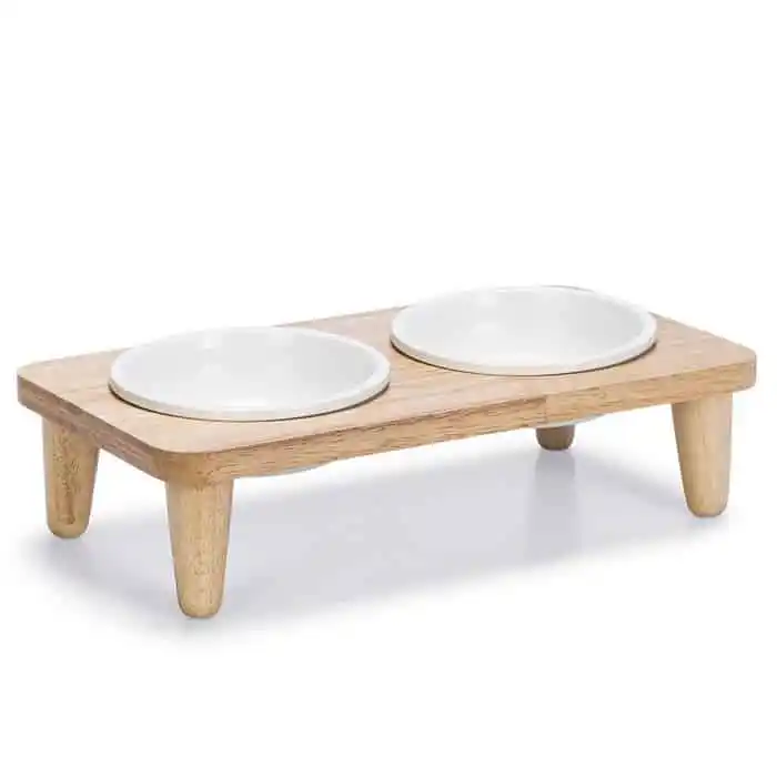 DBL керамические миски на подставке DJEHA 35*19*9cm