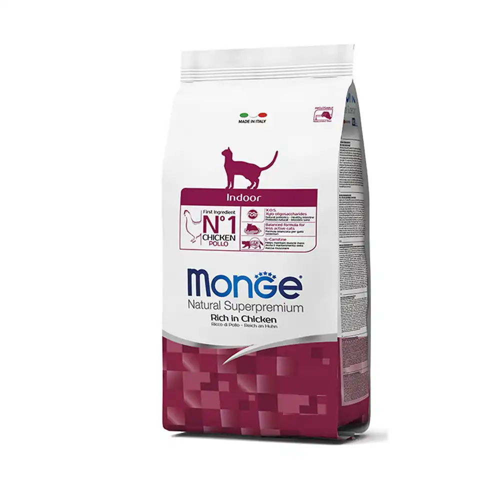 MONGE DRY CAT INDOOR Chicken 400gr.