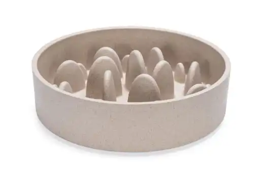 BZ миска пластиковая Slow Feeder Dog pom