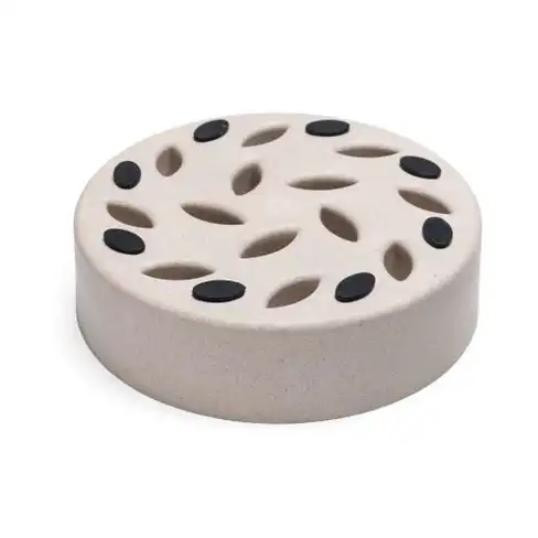 BZ миска пластиковая Slow Feeder Dog pom