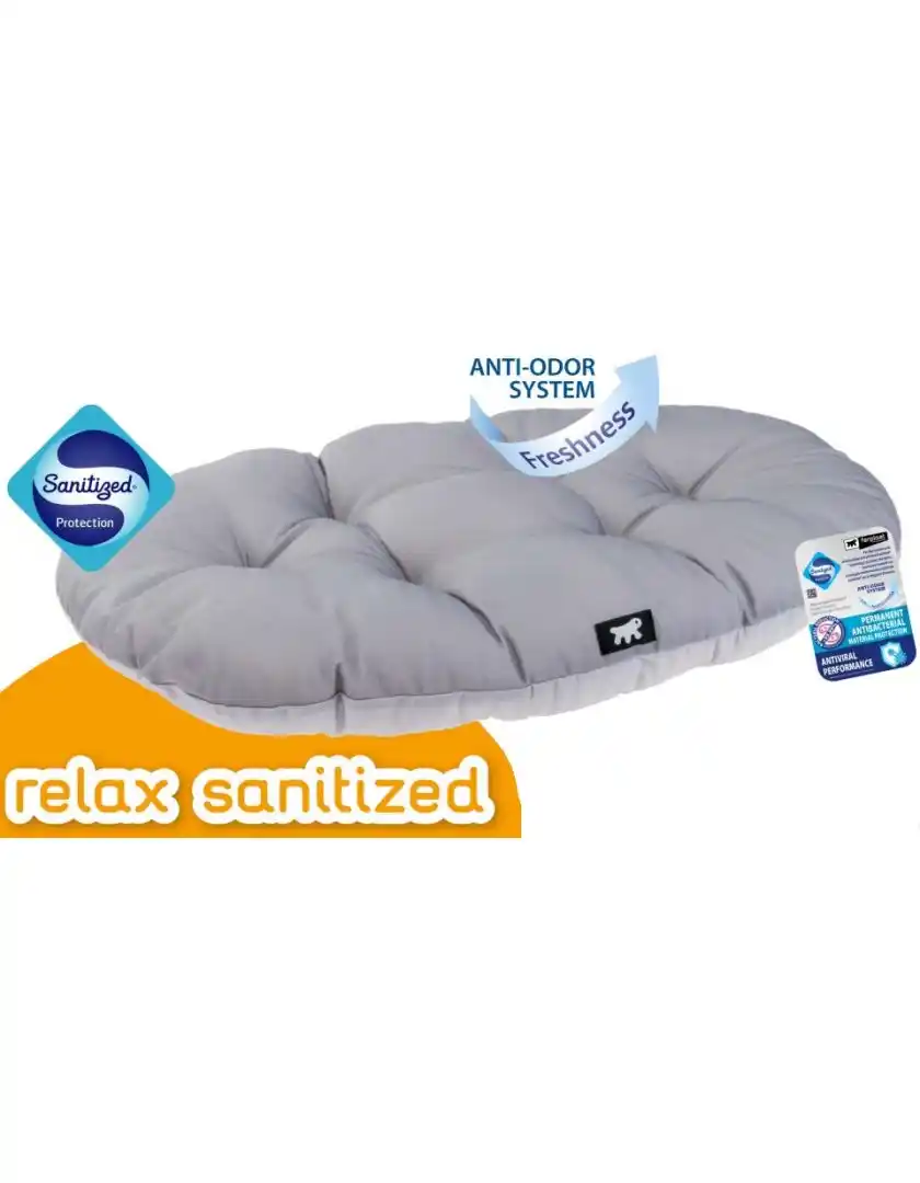 Pernă de bumbac FERPLAST RELAX 100/12 SANITIZED gri