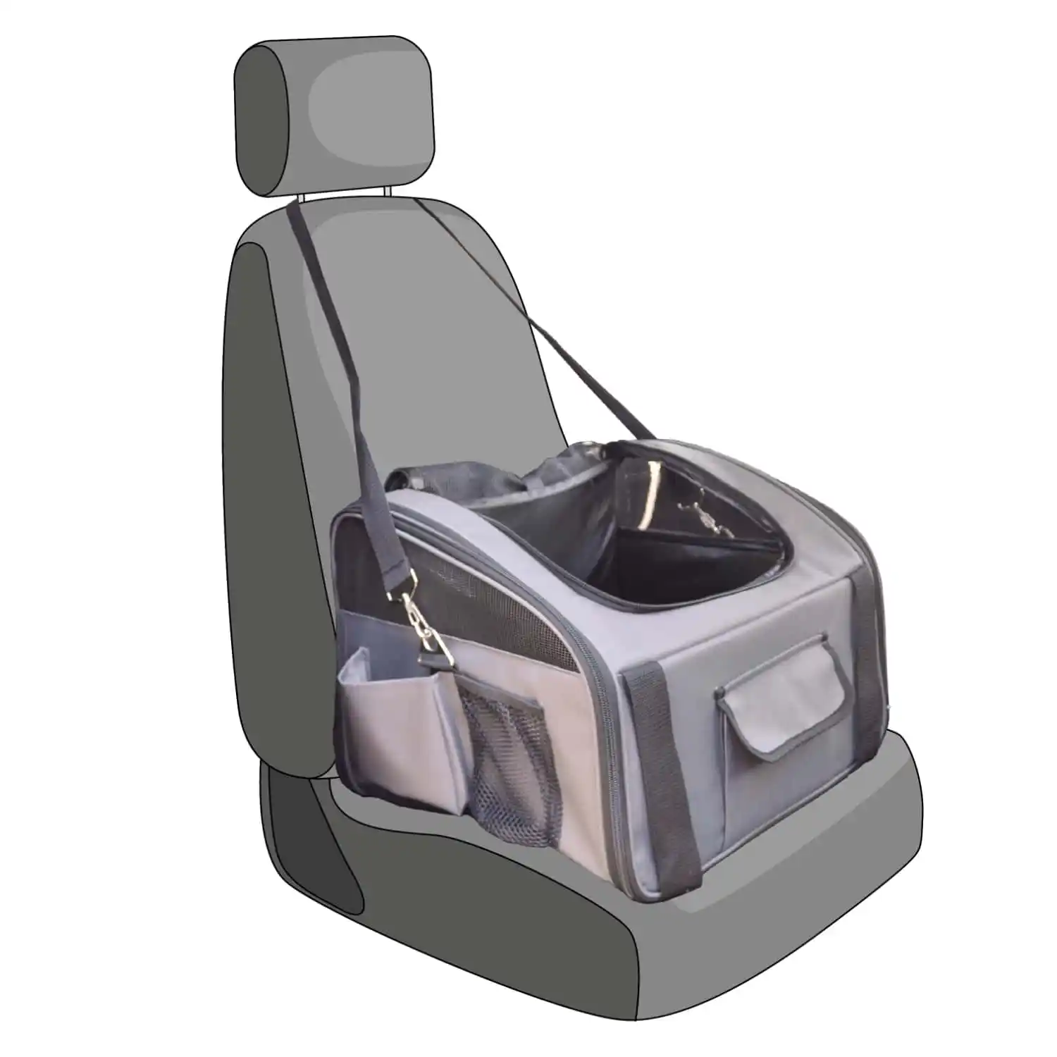 Geantă de transport pentru mașină Flamingo IDA 44x34x32cm