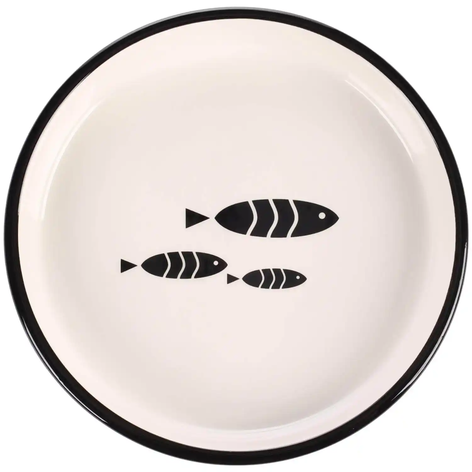 Миска керамическая CAT SARDI Black/White 250ml
