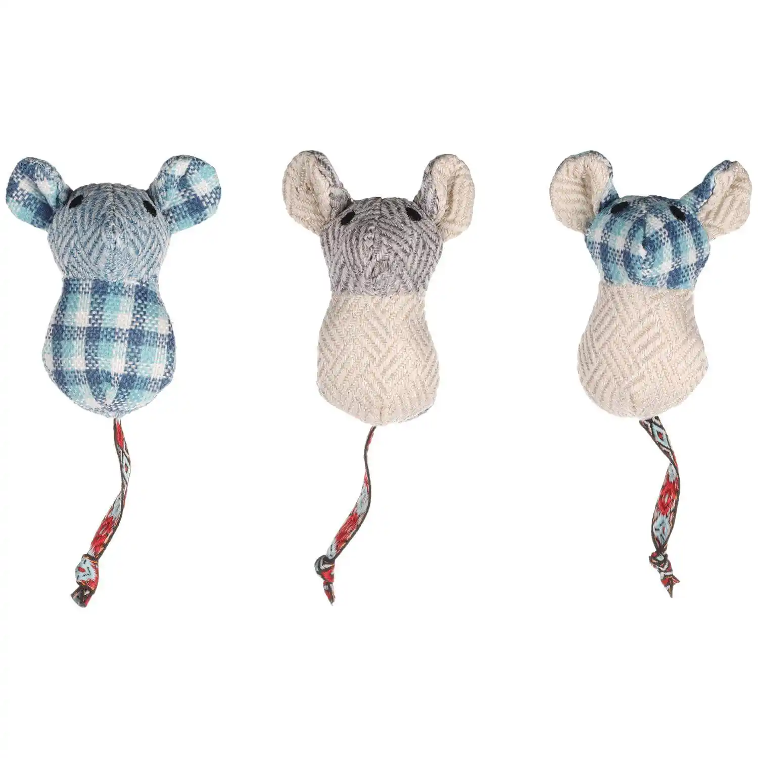 Flamingo игрушка для кошек KARO MOUSE Blue 13cm
