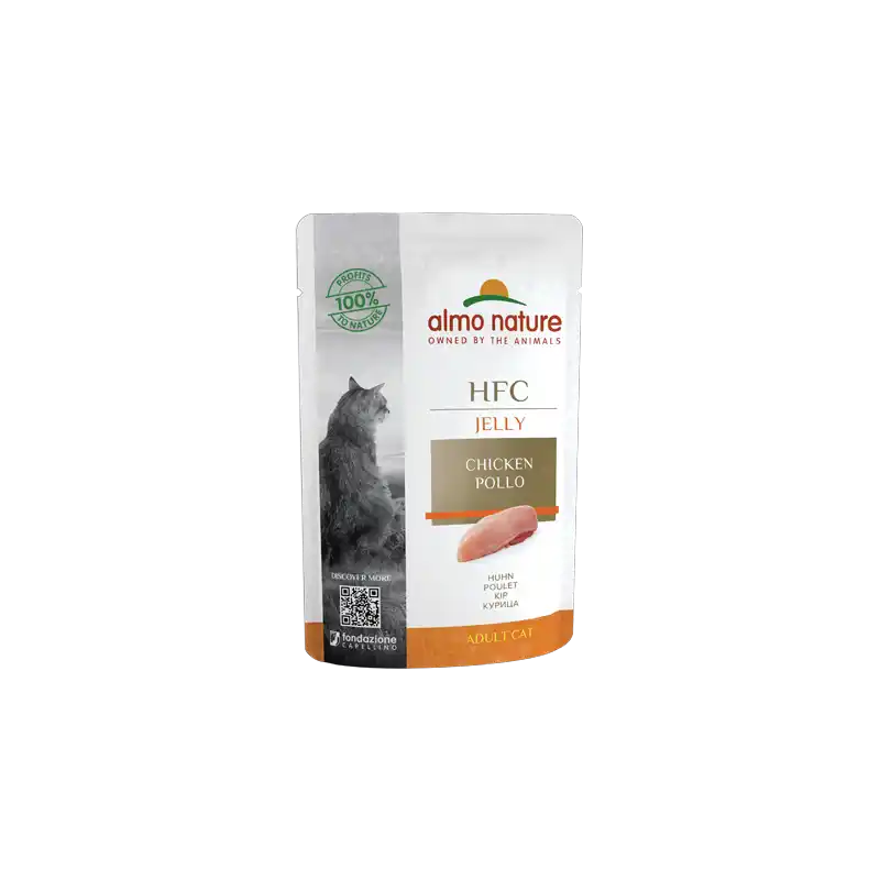 ALMO NATURE Cat HFC Pouch Jelly Chicken 55g