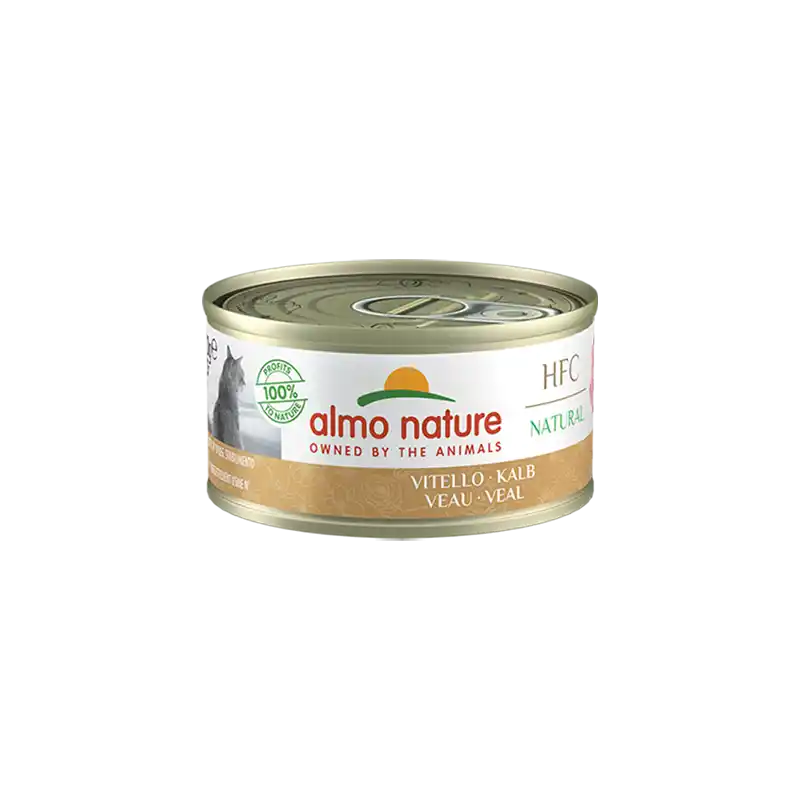 ALMO NATURE Cat HFC Can Natural Veal 70g