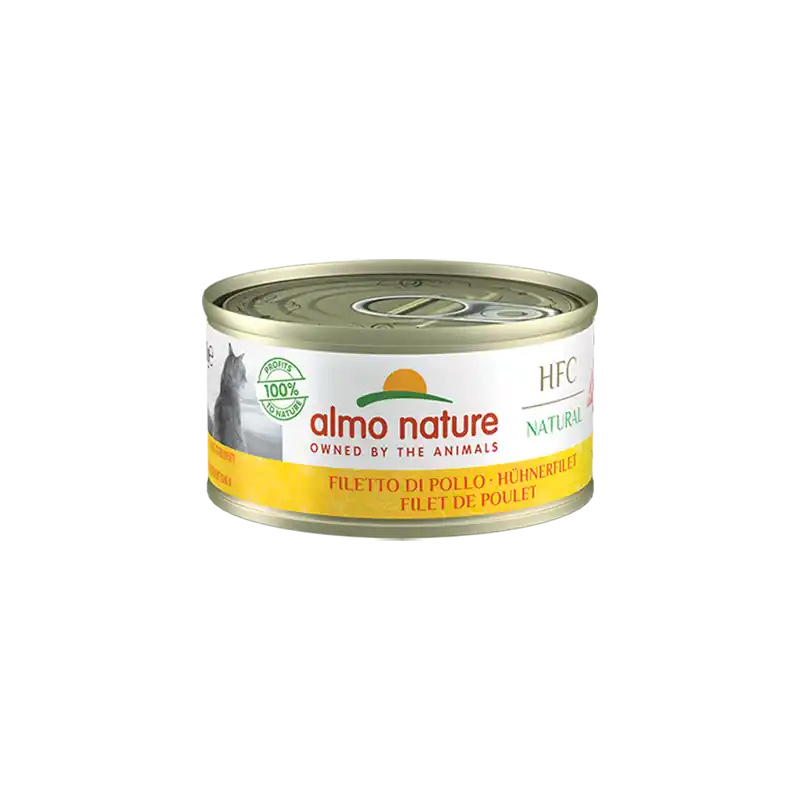 ALMO NATURE Cat HFC Can Natural Chicken Fillet 70g