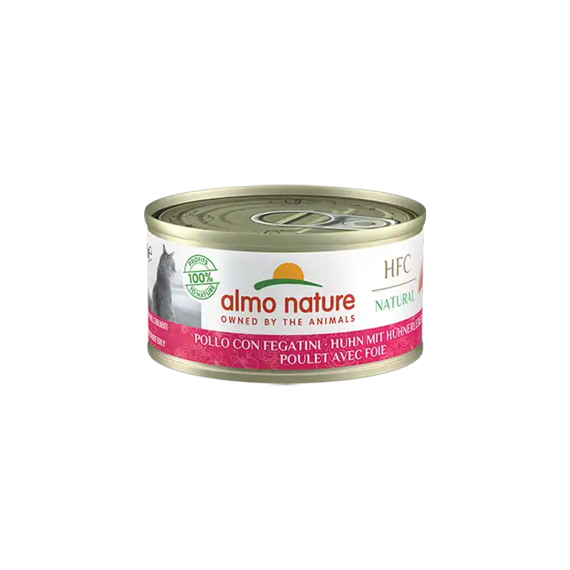 ALMO NATURE Cat HFC Can Natural Chicken and Liver 70g