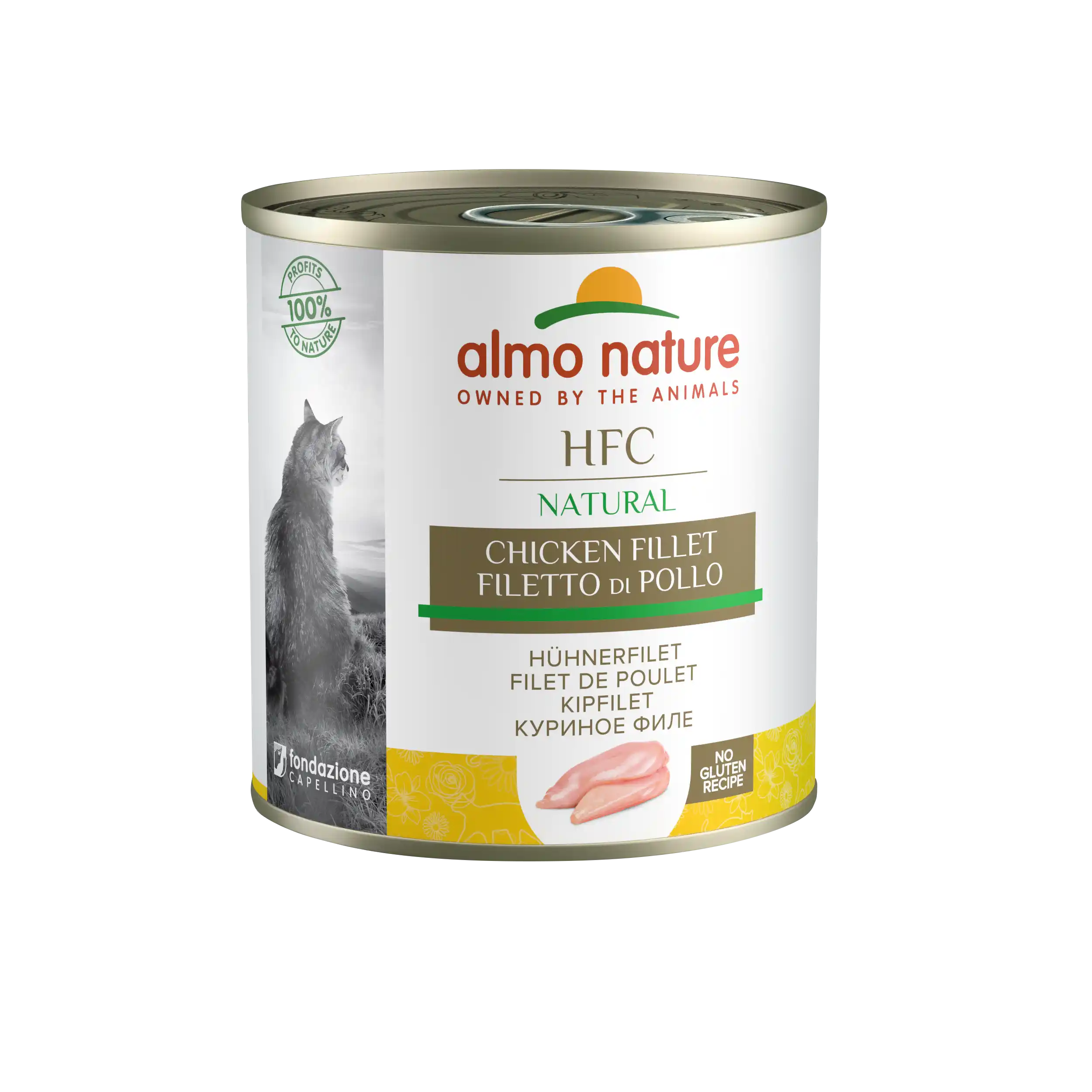 ALMO NATURE Cat HFC Can Natural Chicken Fillet 280g