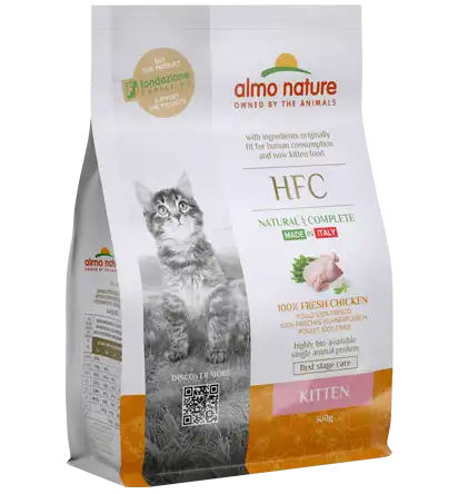 Купить  Сухой корм - ALMO NATURE DRY Cat HFC Kitten Chicken 300g..