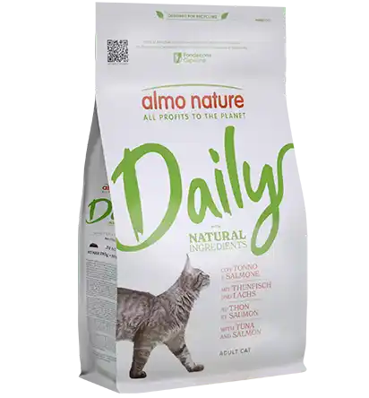 ALMO NATURE DRY Cat DAILY Maint Tuna/Salmon 1.2kg