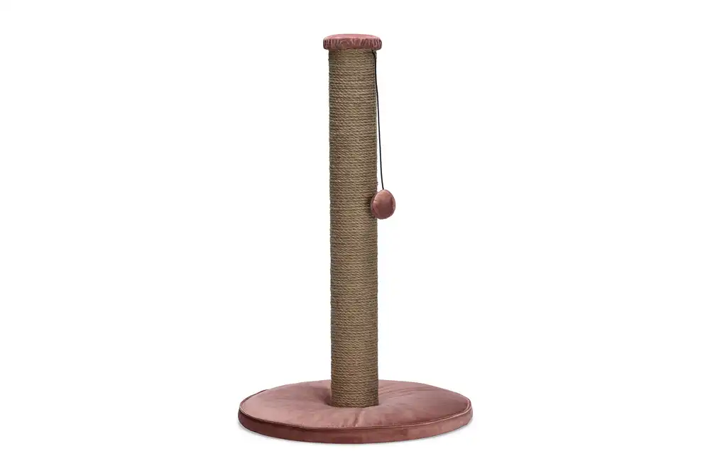Beeztees кошачий скребок YENNA Pink 70см