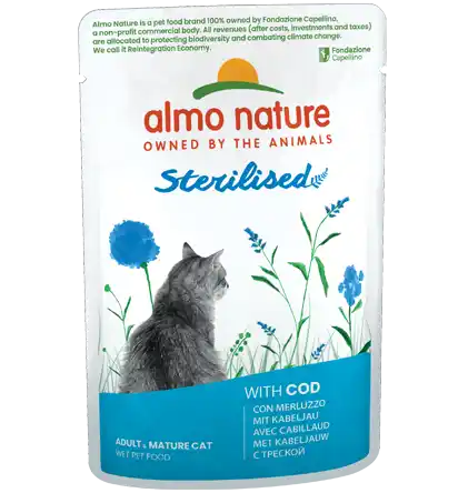 ALMO NATURE Cat HOLISTIC Pouch Sterilized Code 70g