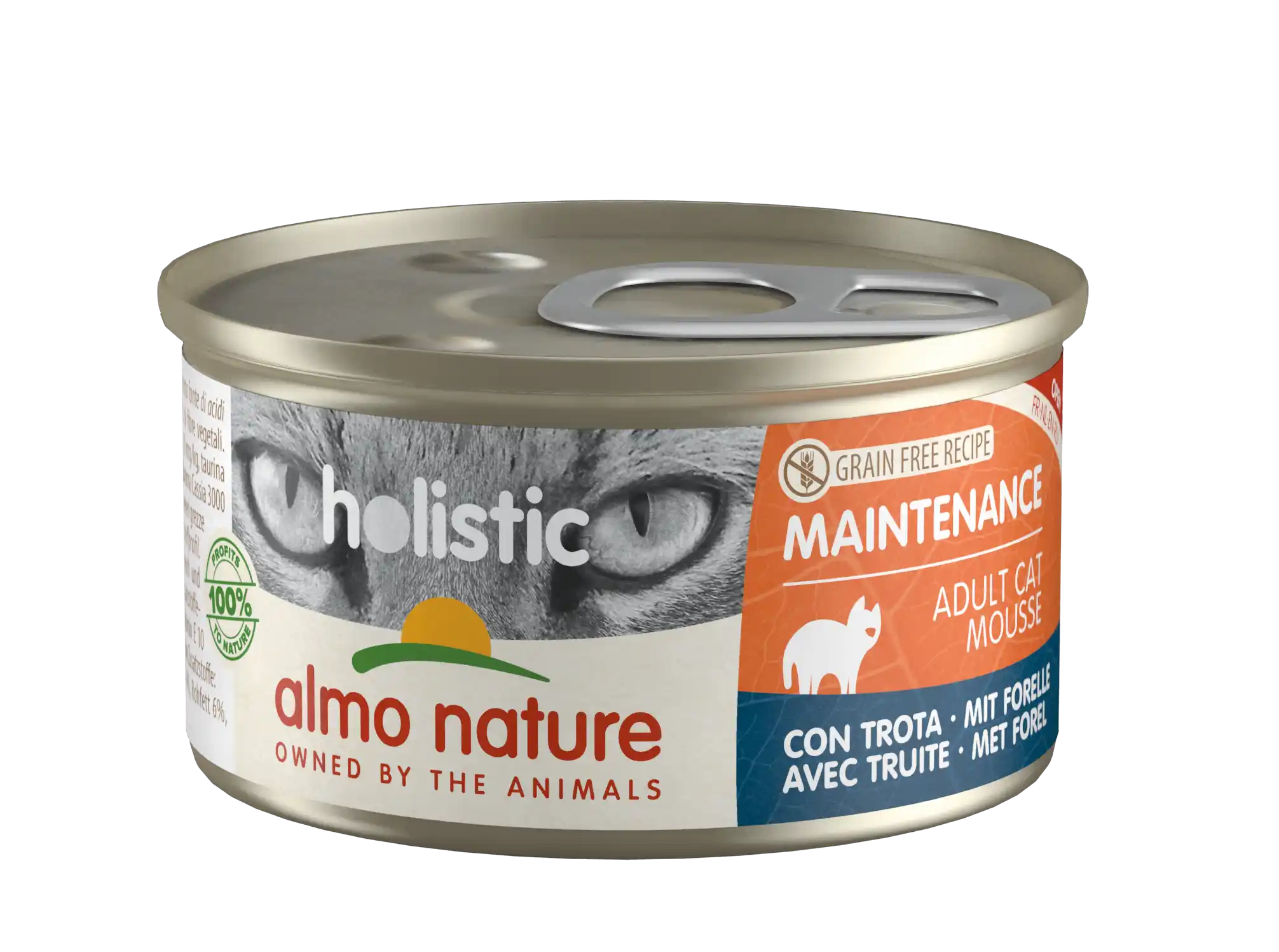 ALMO NATURE Cat HOLISTIC Can Maintenance Trout 85g