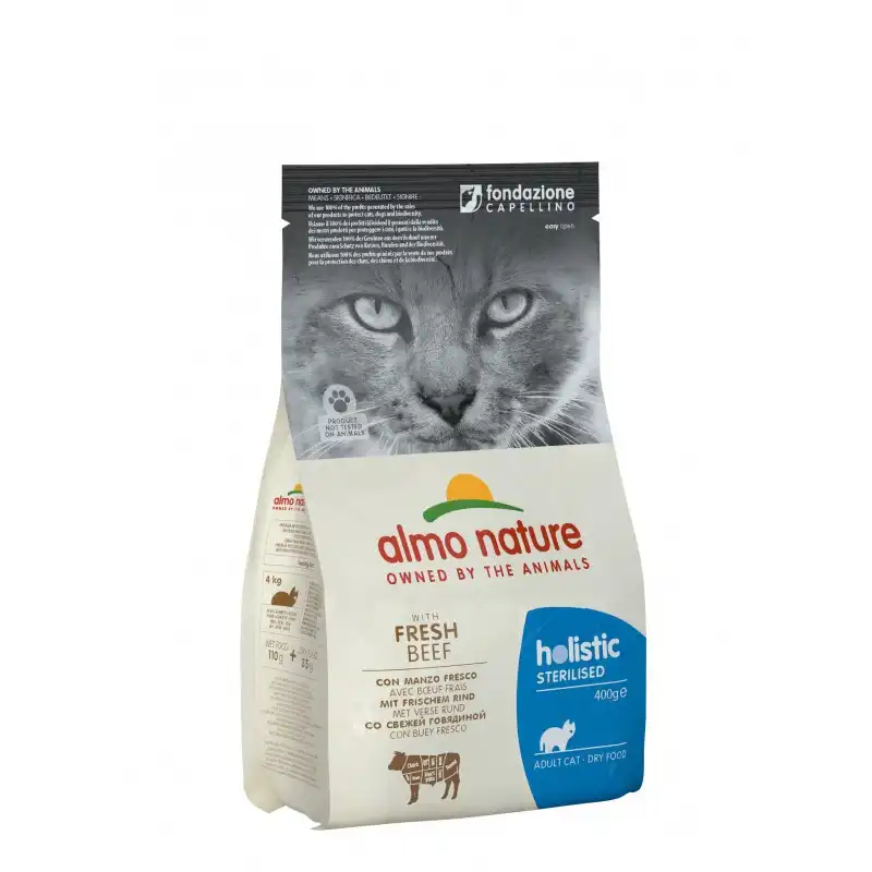 Купить  Сухой корм - ALMO NATURE DRY Cat HOLISTIC Sterilized Beef ..