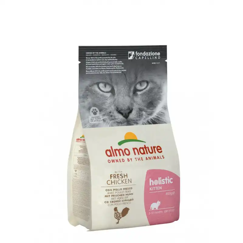 Купить  Сухой корм - ALMO NATURE DRY Cat HOLISTIC Kitten Chicken 4..