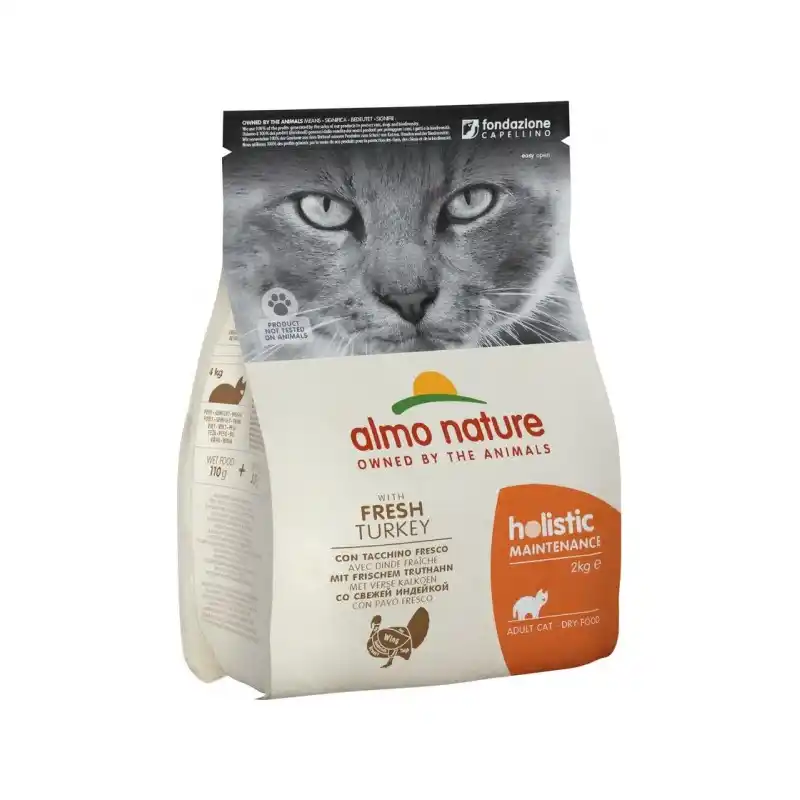 ALMO NATURE DRY Cat HOLISTIC Maintenance Turkey 2kg