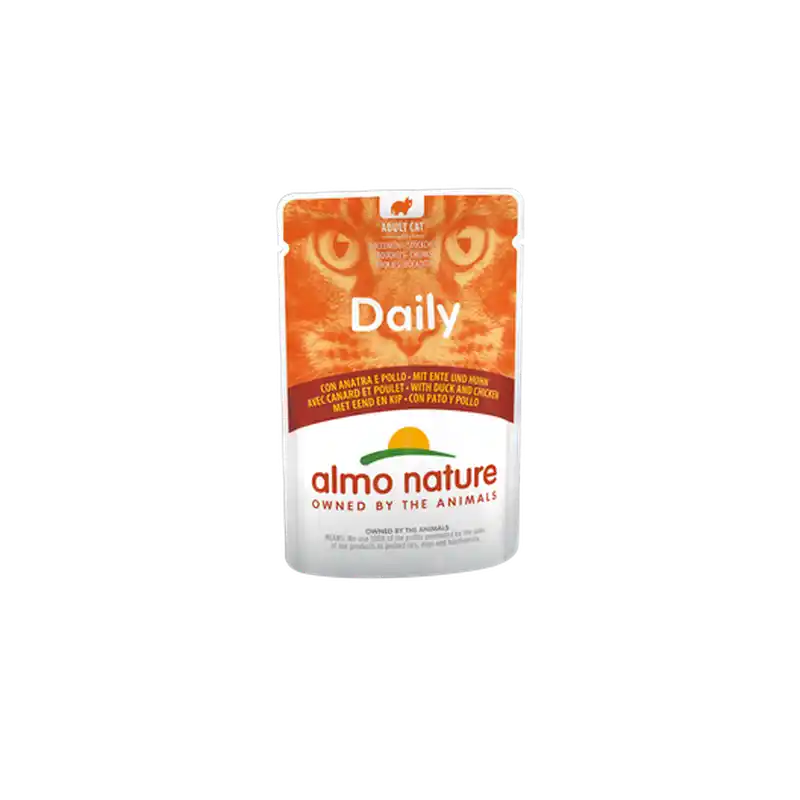 ALMO NATURE Cat DAILY Pouch Chicken and Duck 70g