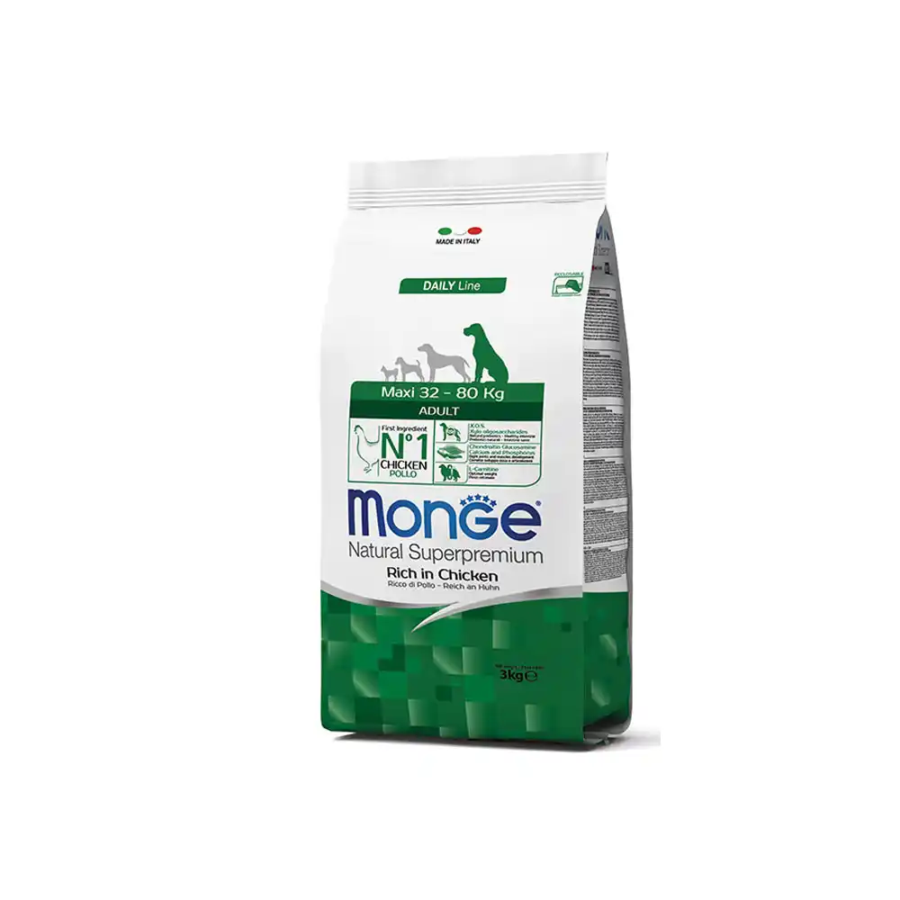 MONGE DRY DOG MAXI ADULT 3kg
