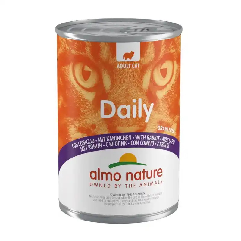 ALMO NATURE Cat DAILY Can Rabbit 40..