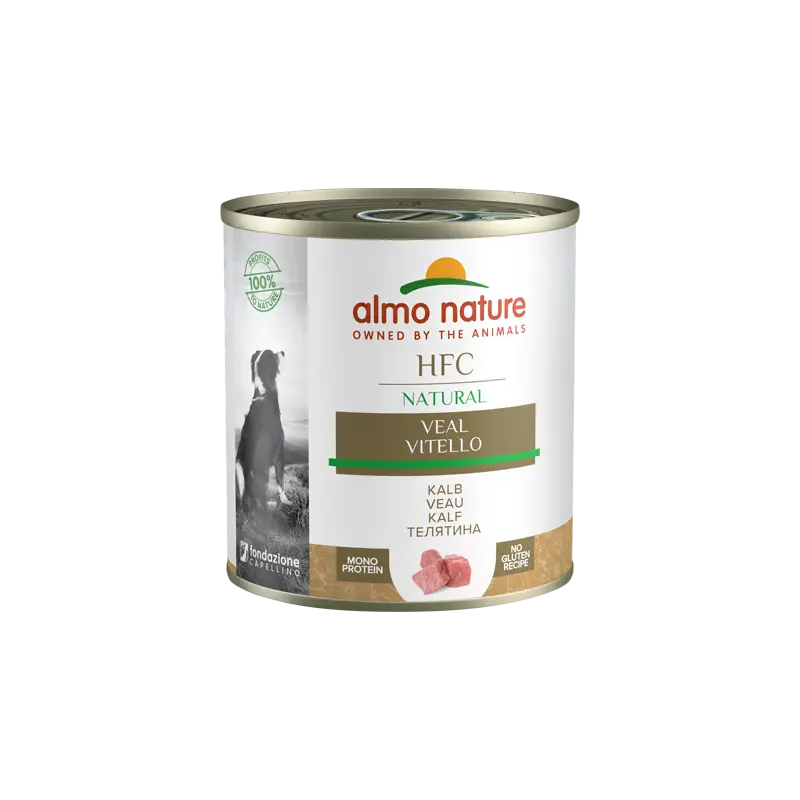 ALMO NATURE Dog HFC Can Natural Veal 290g