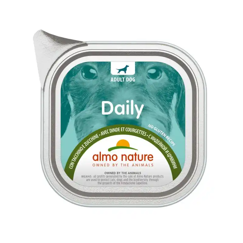 ALMO NATURE Dog DAILY Alu Turkey with Courgette 100g