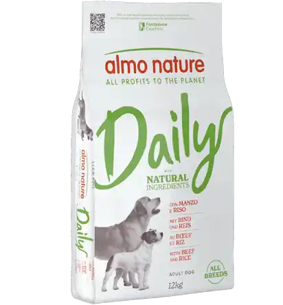 ALMO NATURE DRY Dog DAILY ALL BR Beef/Rice 12kg