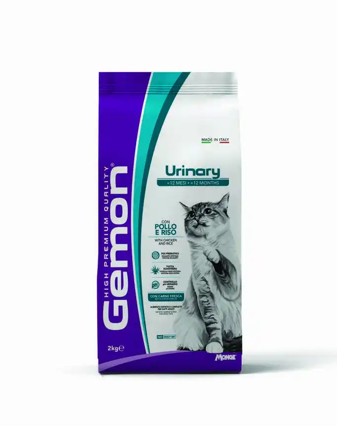GEMON DRY CAT URINARY Chicken/Rice 2kg