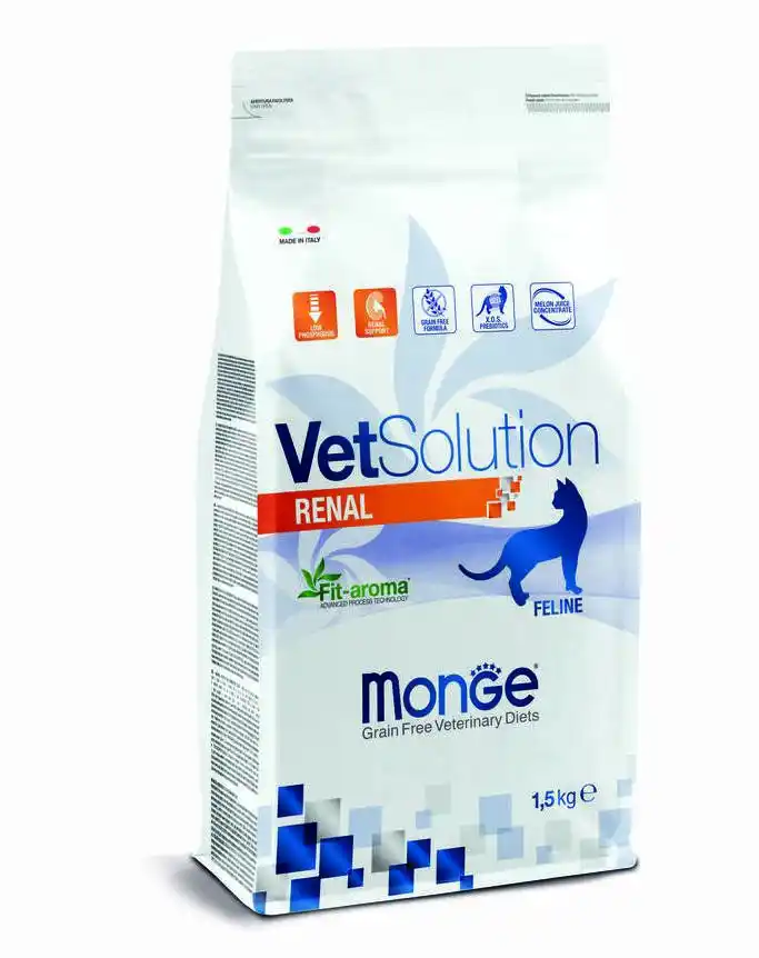 MONGE DRY VETSOLUTION CAT RENAL 1,5kg