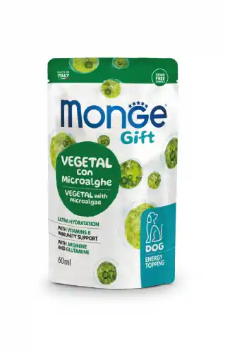 Купить  Мясные и жевательные ломтики - MONGEGIFT DOG ENERGYTOP Vegetal Microalgae 60..